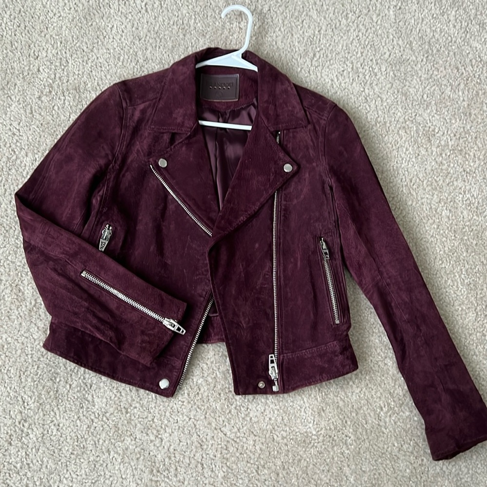 Suede Leather Jacket
